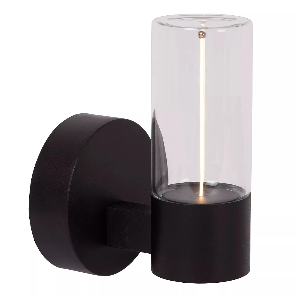 FILANI Wall light Indoor/Outdoor 1x6.5W Integrated LED IP54 Black (Lucide)