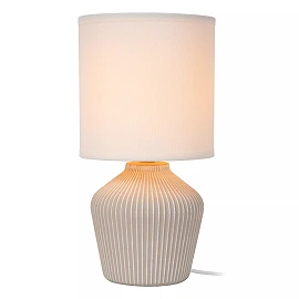 FILIZ table lamp Ø16 cm 1xE14 40 W beige (Lucide)