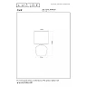 FILIZ galda lampa Ø16 cm 1xE14 40 W brūna (Lucide)