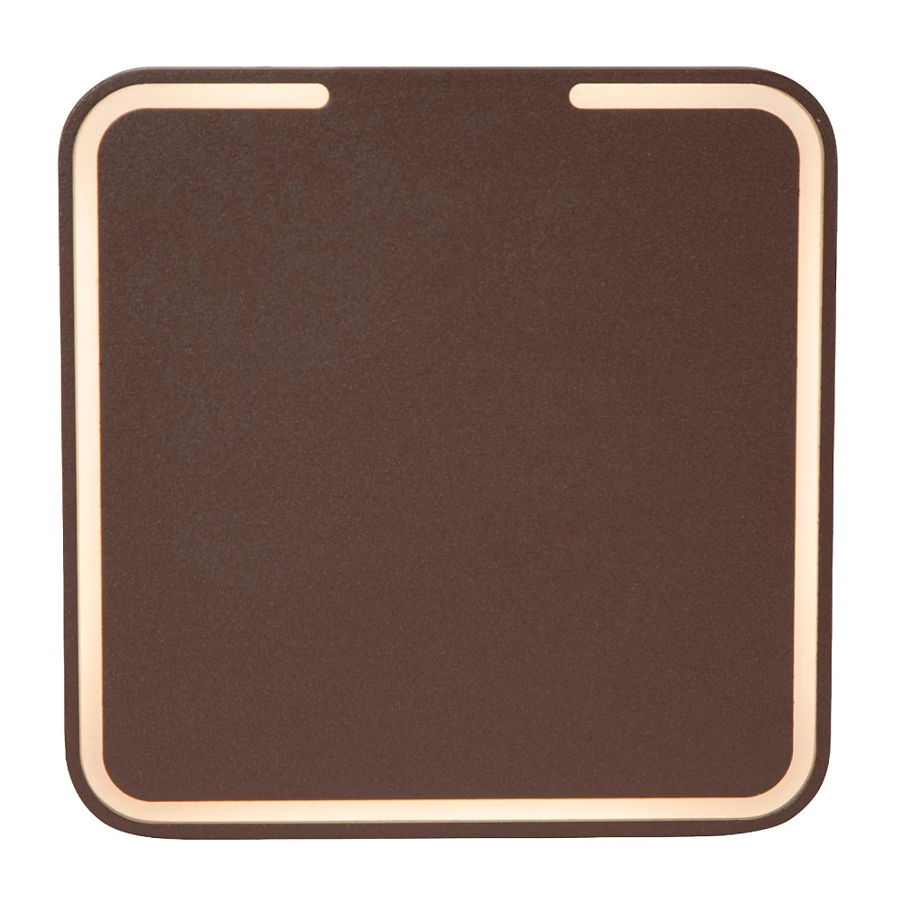 FINISTER outdoor wall light LED 7 W 2700K IP54 rust brown (Lucide)