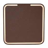 FINISTER outdoor wall light LED 7 W 2700K IP54 rust brown (Lucide)