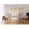 FIRMIN Pendant light 3xE27 matt gold brass (Lucide)