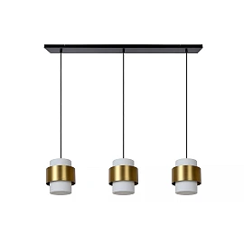 FIRMIN Pendant light 3xE27 matt gold brass (Lucide)