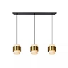 FIRMIN Pendant light 3xE27 matt gold brass (Lucide)
