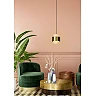 FIRMIN Pendant light Ø20 cm E27 matt gold brass (Lucide)
