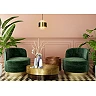 FIRMIN Pendant light Ø20 cm E27 matt gold brass (Lucide)