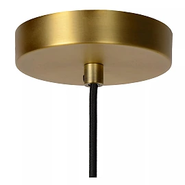 FIRMIN Pendant light Ø20 cm E27 matt gold brass (Lucide)
