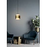 FIRMIN Pendant light Ø30 cm E27 matt gold brass (Lucide)