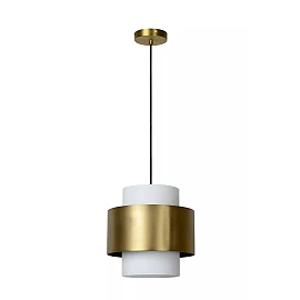 FIRMIN Pendant light Ø30 cm E27 matt gold brass (Lucide)