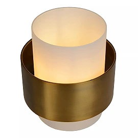 FIRMIN Table lamp Ø20 cm E27 matt gold brass (Lucide)