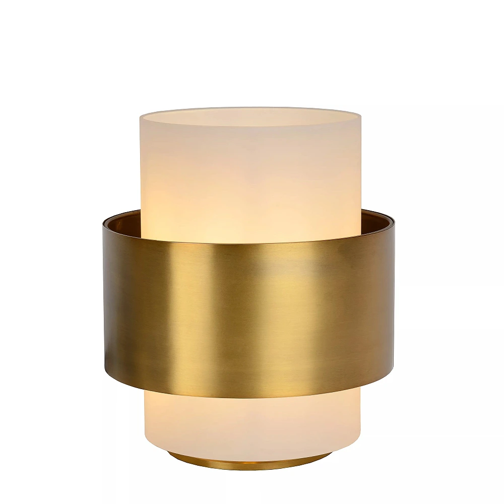 FIRMIN Table lamp Ø20 cm E27 matt gold brass (Lucide)