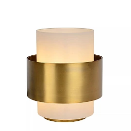 FIRMIN Table lamp Ø20 cm E27 matt gold brass (Lucide)