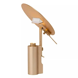 FITS table lamp LED 7 W 3000 K matt gold / brass (Lucide)