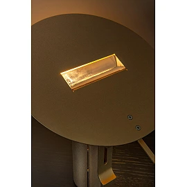FITS table lamp LED 7 W 3000 K matt gold / brass (Lucide)