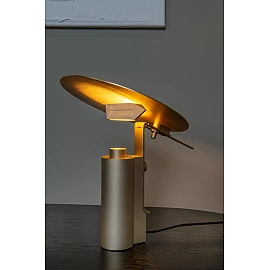 FITS table lamp LED 7 W 3000 K matt gold / brass (Lucide)