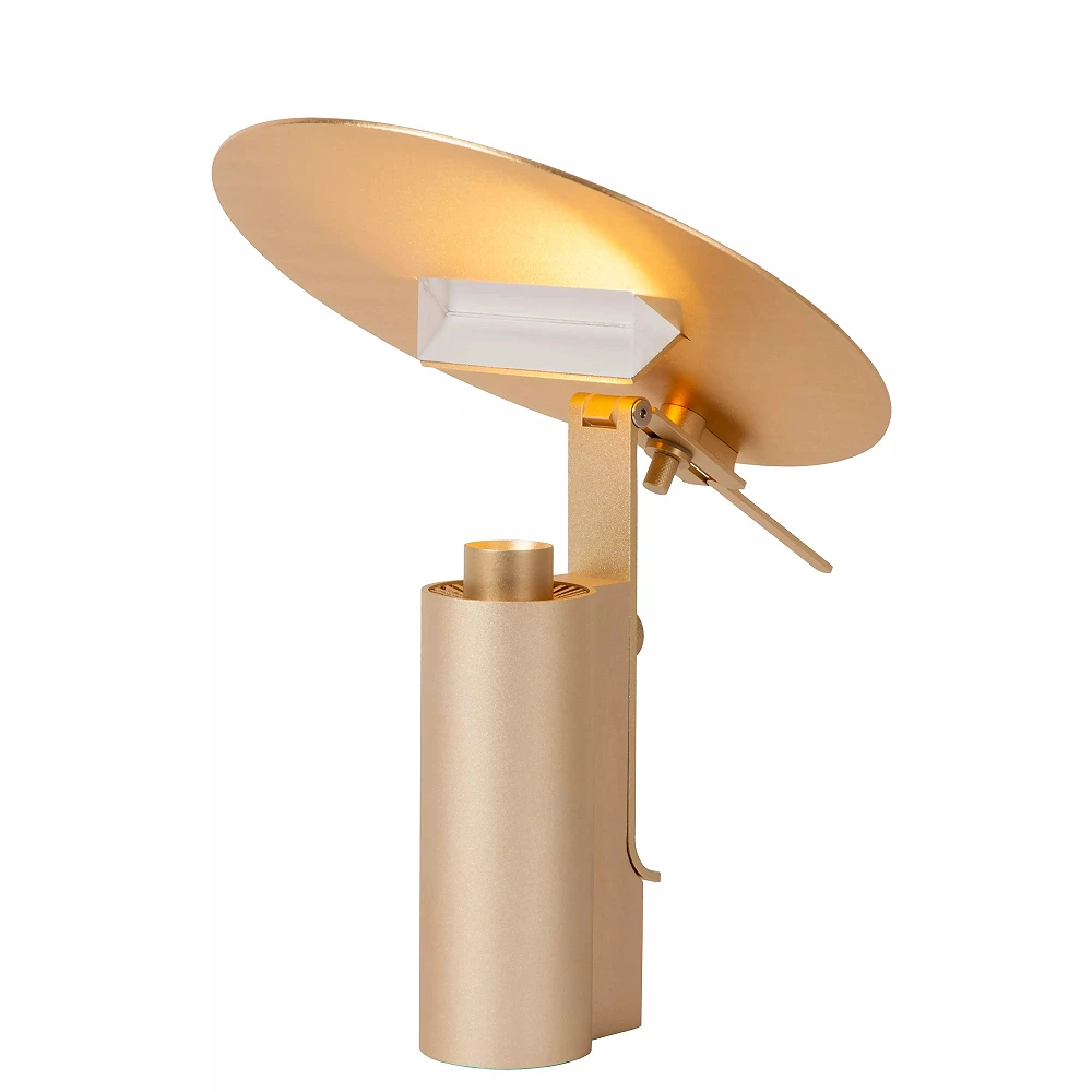FITS table lamp LED 7 W 3000 K matt gold / brass (Lucide)