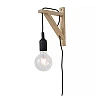 FIX Wall light E27 black (Lucide)