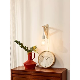 FIX Wall light E27 white (Lucide)