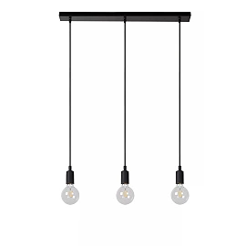 FIX Pendant light 3xE27 black (Lucide)