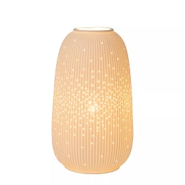 FLORES galda lampa Ø14,1 cm 1xE14 balta (Lucide)