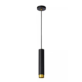 FLORIS pendant light Ø5.9 cm 1xGU10 black (Lucide)