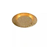 FOSKAL Flush ceiling light Ø21.5 cm LED 1x6W 2700K Brass (Lucide)