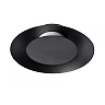 FOSKAL Flush ceiling light Ø21.5 cm LED 1x6W 2700K Black (Lucide)