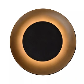 FOSKAL Flush ceiling light Ø21.5 cm LED 1x6W 2700K Black (Lucide)