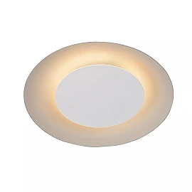 FOSKAL Flush ceiling light Ø21.5 cm LED 1x6W 2700K White (Lucide)