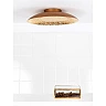 FOSKAL Flush ceiling light Ø34.5 cm LED 1x12W 2700K Brass (Lucide)