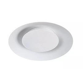 FOSKAL Flush ceiling light Ø34.5 cm LED 1x12W 2700K White (Lucide)