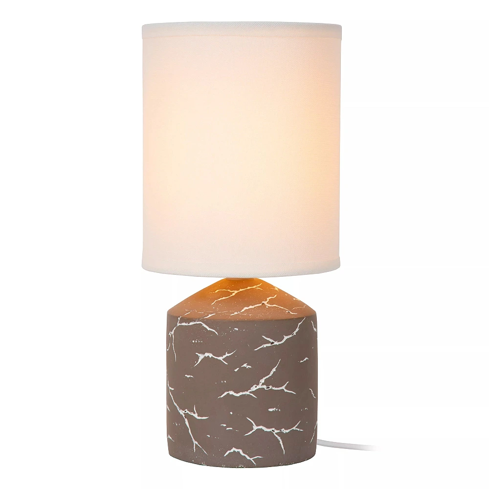 FRAN table lamp Ø13 cm 1xE14 40 W brown (Lucide)