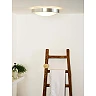 FRESH bathroom ceiling light Ø35 cm 2xE27 20 W satin chrome (Lucide)