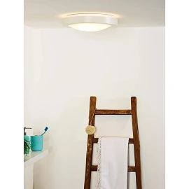 FRESH bathroom ceiling light Ø35 cm 2xE27 20 W white (Lucide)