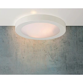 FRESH bathroom ceiling light Ø35 cm 2xE27 20 W white (Lucide)