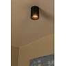 GERTI ceiling spotlight Ø8 cm 1xGU10 40 W black (Lucide)