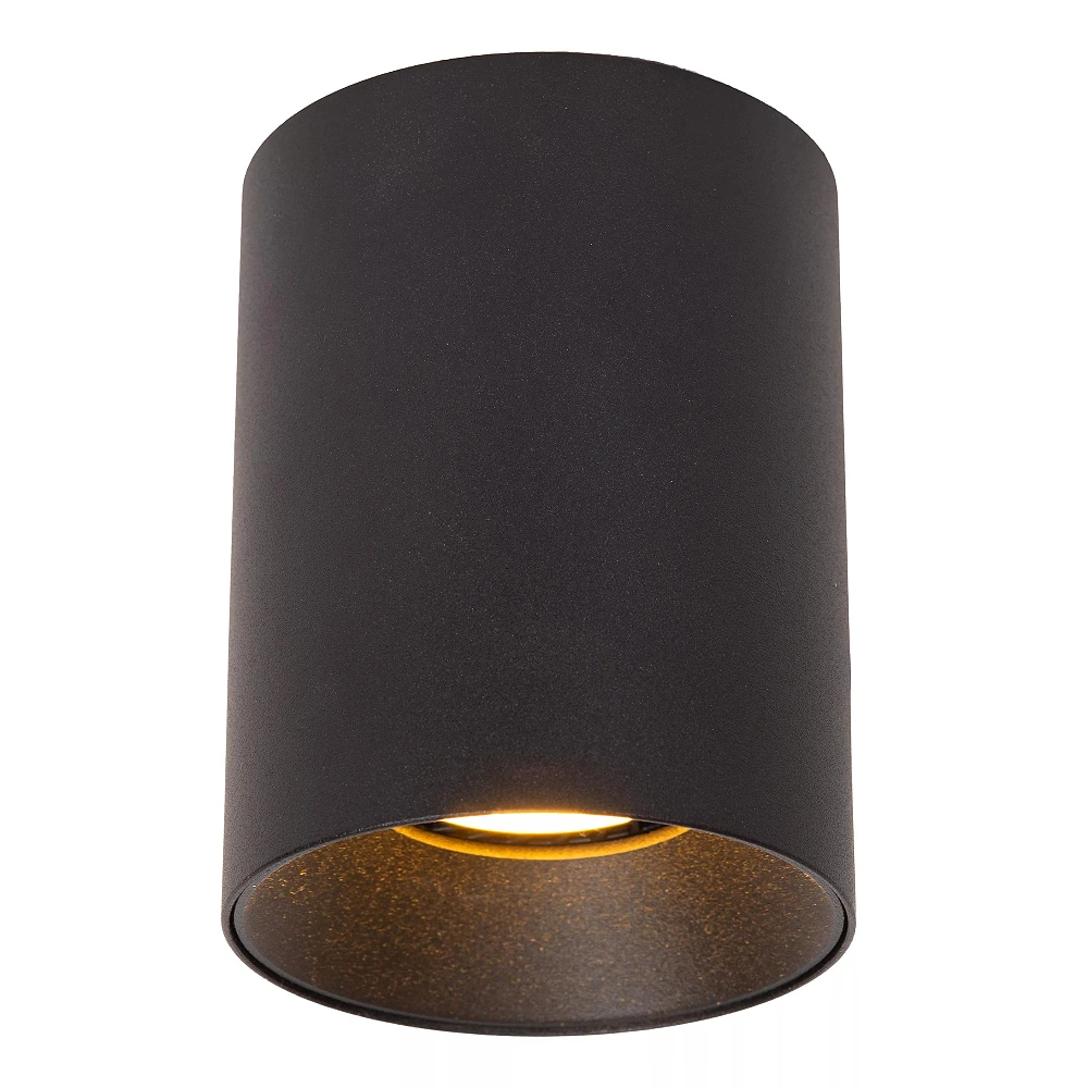 GERTI ceiling spotlight Ø8 cm 1xGU10 40 W black (Lucide)