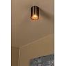 GERTI ceiling spotlight Ø8 cm 1xGU10 40 W coffee (Lucide)