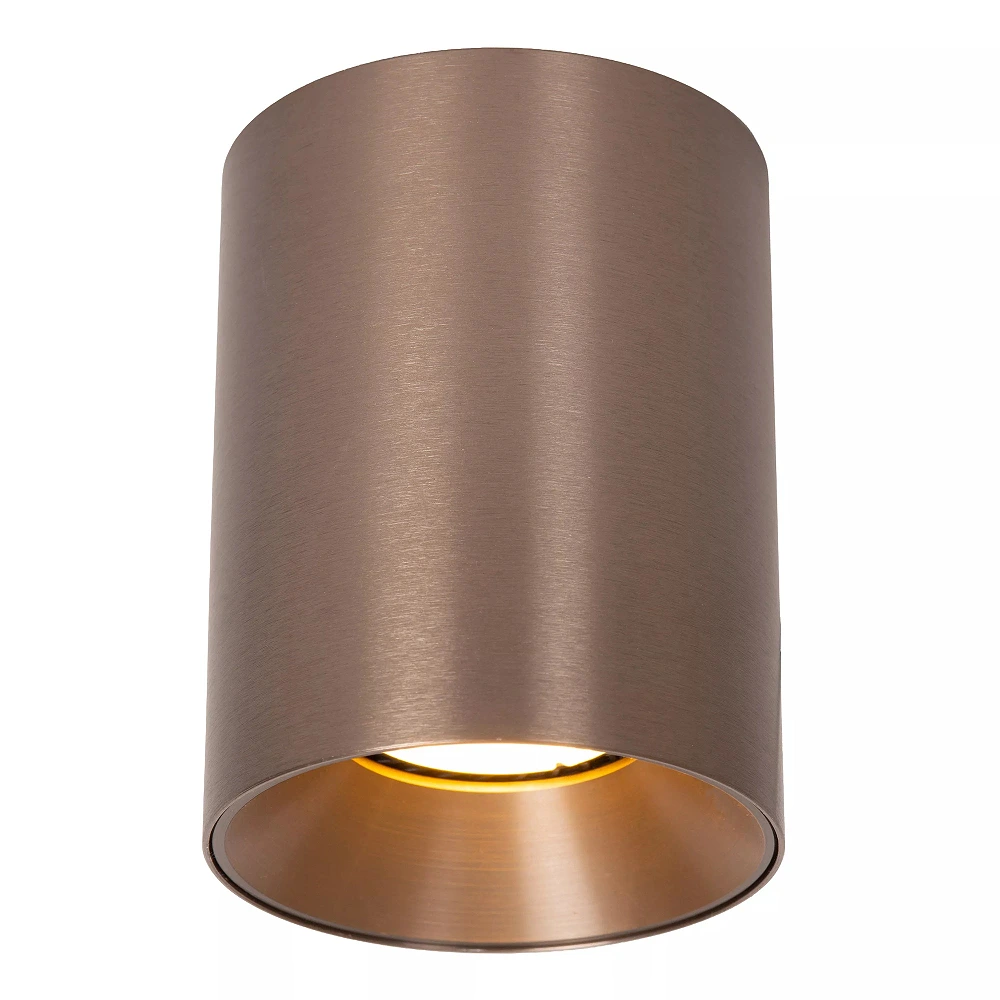 GERTI ceiling spotlight Ø8 cm 1xGU10 40 W coffee (Lucide)