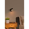 GIAN wall light 9W black (Lucide)