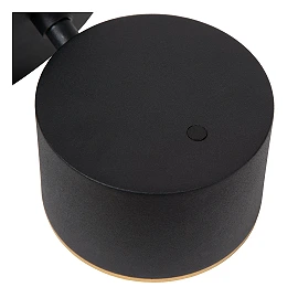 GIAN wall light 9W black (Lucide)