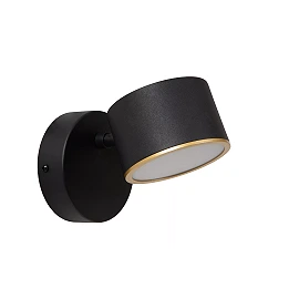 GIAN wall light 9W black (Lucide)