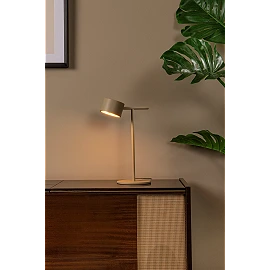 GIAN table lamp 9W taupe (Lucide)