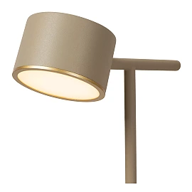 GIAN table lamp 9W taupe (Lucide)