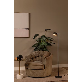 GIAN floor lamp 9W black (Lucide)