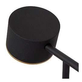 GIAN floor lamp 9W black (Lucide)