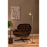 GIAN floor lamp 9W taupe (Lucide)