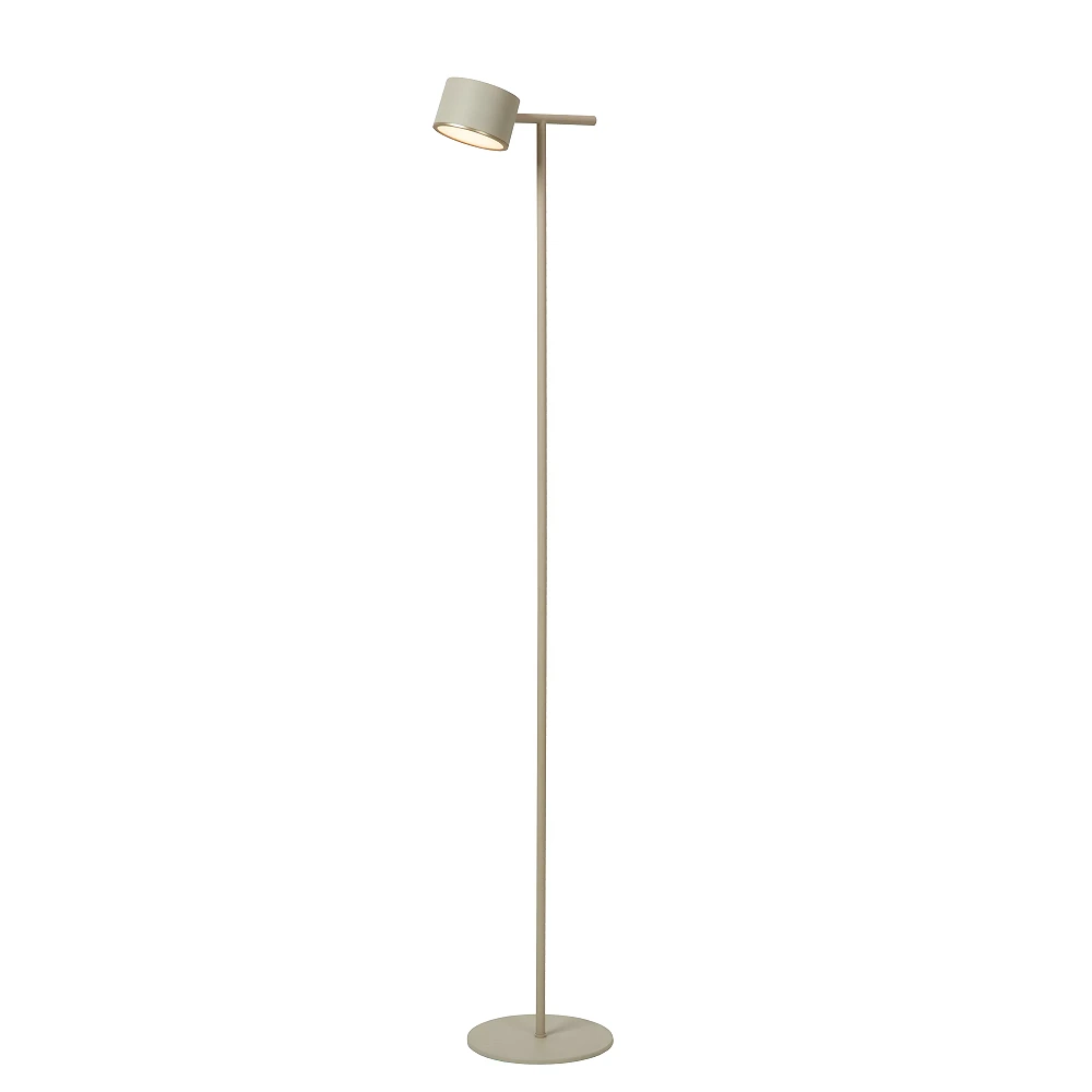 GIAN floor lamp 9W taupe (Lucide)
