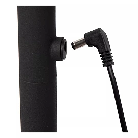 GILLY rechargeable LED floor reading lamp 6W 2700K black (Lucide)