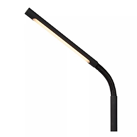 GILLY rechargeable LED floor reading lamp 6W 2700K black (Lucide)